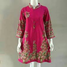 Kombinasi, modern, kantor, lengan panjang & pendek, terbaru 2021. Atasan Wanita Baju Batik Wanita Tunik Baju Kerja Seragam Batik Baju Batik Kantor Seragam Guru Shopee Indonesia