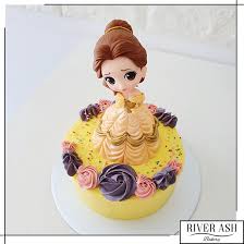 Princess doll cake is the best online shop in singapore exclusively selling custom princess happy birthday cakes for girls. Yellow Princess Cake Disney Princess Cakes Singapore River Ash Bakery