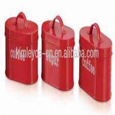 Only 1 available and it's in 1 person's cart. 3pcs Kitchen Storage Tea Sugar Coffee Canisters Oval Red Tea Coffee Sugar Canister Set Global Sources
