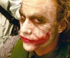 rare photos of heath ledger from the set of the dark knight