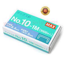 Contextual translation of stapler bullet into english. Max Staples No 10 1m Dawai Kokot Ubat Stapler Hd 10 Shopee Malaysia