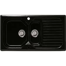 This image was published on november 29, 2016 and published by. Astracast Swale 1 5 Bowl Gloss Black Reversible Ceramic Kitchen Sink Waste Kitchen From Taps Uk