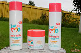 Even though the product is not all natural, it leaves my hair feeling very soft. Just For Me Is Right For Me And My Natural Hair Happyhairtime 5fingerchallenge Annmarie John