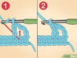 Chain one and double crochet in the space before the same single crochet stitch. How To Crochet The Criss Cross Stitch 9 Steps With Pictures