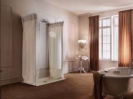 Choose from a wide variety of rustic curtains with black bears, jumping bass, moose, whitetails, and pinecones. Shower Cabin Shower Curtain Open By Samo