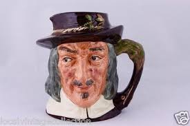 ROYAL DOULTON TOBY MUG JUG PITCHER ISAAC WALTON CHARACTER D6404 EXTRA-LARGE  MINT