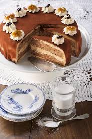 Mokka Walnuss Torte Rezept Torten Backideen Lebensmittel Essen