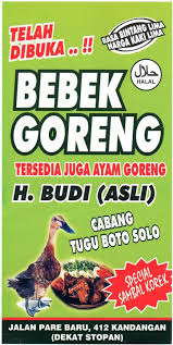 Hanya saja takaran per ekor tidak bisa memastikan berapa kilogram daging. Bebek Goreng Pak Budi Asli Just Another Wordpress Com Site