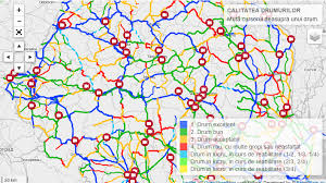 Situaţia în timp real a drumurilor din ţară. Informatii Utile Despre Calitatea Drumurilor Din Romania
