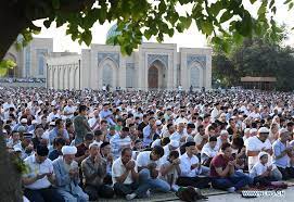 People Offer Prayers During Eid Al Adha Festival Across World Xinhua English News Cn