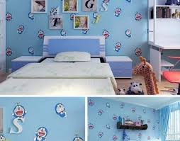 12 ide kreatif hiasan dinding selain wallpaper. Lukisan Dinding Kamar Doraemon Simple Cikimm Com