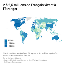 Examen de français niveau débutant. 2 A 2 5 Millions De Francais Vivent A L Etranger Data Gouv Fr