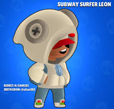 Leon is a legendary brawler unlocked in boxes. Skin Idea Subway Surfer Leon Brawlstars