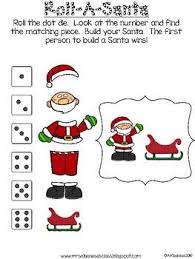 This Is A Quick And Easy Game To Put Together For Your Students All You Need Is A Dot Die Have You Kids Christmas Party Christmas Worksheets Kids Christmas