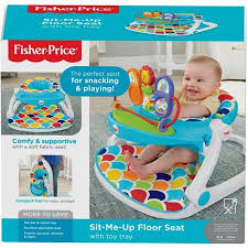 fisher price deluxe sit me up floor seat with toy tray multicolor walmart com toy tray floor seating fisher price