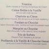 In a fine dining restaurant should the dessert menu should be separate from the main menu? 1