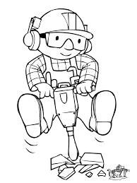 With bob everything becomes possible and you can do anything! Free Printable Bob The Builder Coloring Pages For Kids Cartoon Coloring Pages Dinosaur Coloring Pages Paw Patrol Coloring Pages