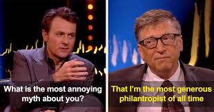 Jun 02, 2021 · bill gates is a brilliant, autocratic innovator with the good and bad qualities of many people who change the world. The Way Bill Gates Explained Why He Isn T The World S Most Generous Philanthropist Is Brilliant Bored Panda