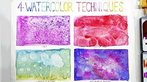 Easy Watercolor Techniques For