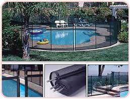 This swimming pool previously had an unsightly fence around it that wasn't up to code and needed to be replaced. Removable Inground Pool Safety Fence Installation Intheswim Pool Blog