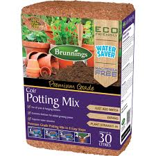 Why coco is considered hydroponics. Brunnings 30l Coir Potting Mix Block Bunnings Australia