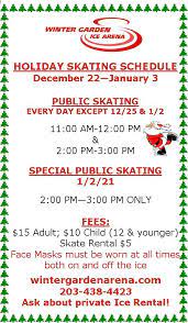 Check spelling or type a new query. Public Skating Sessions At Winter Garden Ice Arena Kids Out And About Hudson Valley