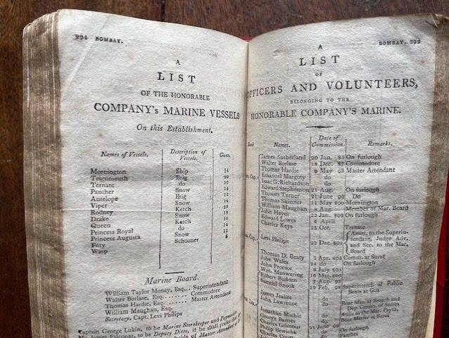 1807 East India Register, corrected to 15th December 1806 – Bates and Hindmarch