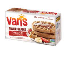 A delicious way to greet the day wholesomely crafted with 23g of whole grain per 72g serving Van S Frozen Waffles Reviews Info Whole Grain Organic Varieties