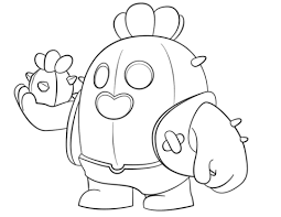 Dibujos Para Colorear De Brawl Stars