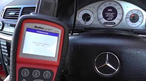 Autel Al619 Clear Srs Airbag Light Mercedes W211 E Class Youtube