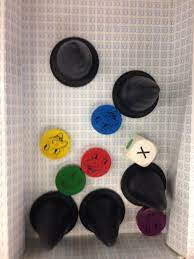 Witches Board Game Came With A Single Die Dice Six Witch Hats Six Colored Witch Coins And A Board Game The Goal Was To Get Witch Board Witch Hat Witchy