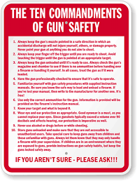 A safe practice when handling a. Gun Safety Rules Poster Hse Images Videos Gallery
