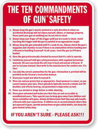 This is the primary rule of gun safety. Gun Safety Rules Poster Hse Images Videos Gallery