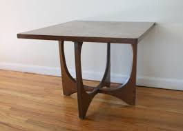 Broyhill coffee table / end tables set. Mid Century Modern Broyhill Brasilia Coffee And Side End Tables Picked Vintage