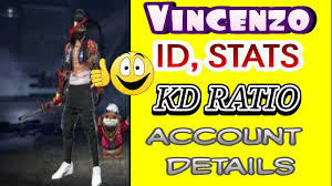 Are you planning to go to russia? Vincenzo S Free Fire Id Kd Stats And More Team2earn Store