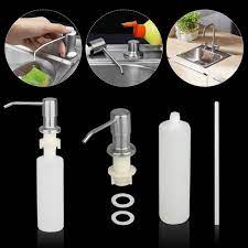 We did not find results for: Soap Dispenser For Kitchen Sink And Extension Tube Kit Stainless Steel 300ml Bottle Brushed Nickel 47 Inches Tube Connects Directly To Soap Bottle Built In Hand Lotion Deck Mount Dispenser Pump Walmart Com