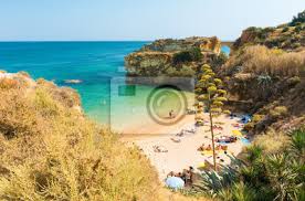 De mooiste stranden op een rij. Strand In Lagos In Der Region Algarve Portugal Leinwandbilder Bilder Idylle Algarve Seen Myloview De