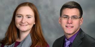 Johnson and McFetridge named April Students of the Month