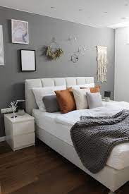 The color gray often gives off sleek and modern vibes, but it can work with retro design as well. Bedroom Goals Brown Bedroom Decor Grey Bedroom Decor Brown Furniture Bedroom