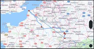 Explore maps map directory contributors add map!sign in / up. What Is The Distance From Freiburg Germany To Calais France Google Maps Mileage Driving Directions Flying Distance Fuel Cost Midpoint Route And Journey Times Mi Km