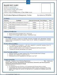 Diploma Electrical Resume Format Pdf Download Best Resume Examples