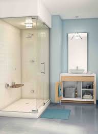 Yes You Can Have A Steam Shower In A Small Space From Mr Steam Steam Home Steam Shower Units Steam Room Shower Small Bathroom