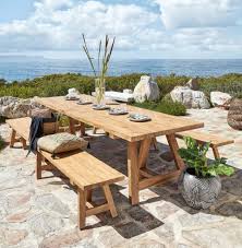 Scopri una collezione unica di panche da esterno design: Panca Da Giardino In Tek Riciclato 300 Cm Tecka Maisons Du Monde