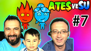 Ates Ve Su Oyunu Fireboy And Watergirl 7 Oglum Beni Susturdu Youtube
