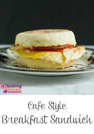 Cafe Style Breakfast Sandwich Recipe Recipe Breakfast Sandwich Recipes Breakfast Recipes Easy Recipes