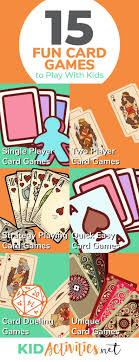 Appel, star, sun, eye, clock. 14 Fun Cards Games To Play With Kids Kid Activities