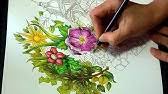 Feel free to print and color from the best 36+ watercolor coloring pages at getcolorings.com. Coloring With Watercolor In Adult Coloring Books Youtube