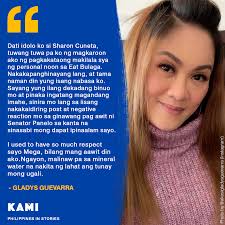 Gladys Guevarra slams Sharon Cuneta's comments against Salvador Panelo.