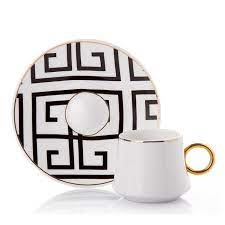 6'lı porselen bahar kahve fincanı renkli. Perotti Porselen Versace Dekor Beyaz 2 Li Kahve Fincani Takimi Akayev