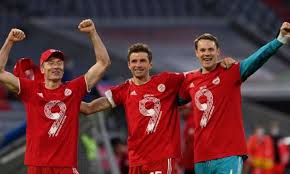 42.4% possession, 14 shots, 3 sog, 85% passing *leon goretzka came on and went off within a matter of minutes, with an injury. Bayern Celebrate Title Win By Demolishing Gladbach Egypttoday